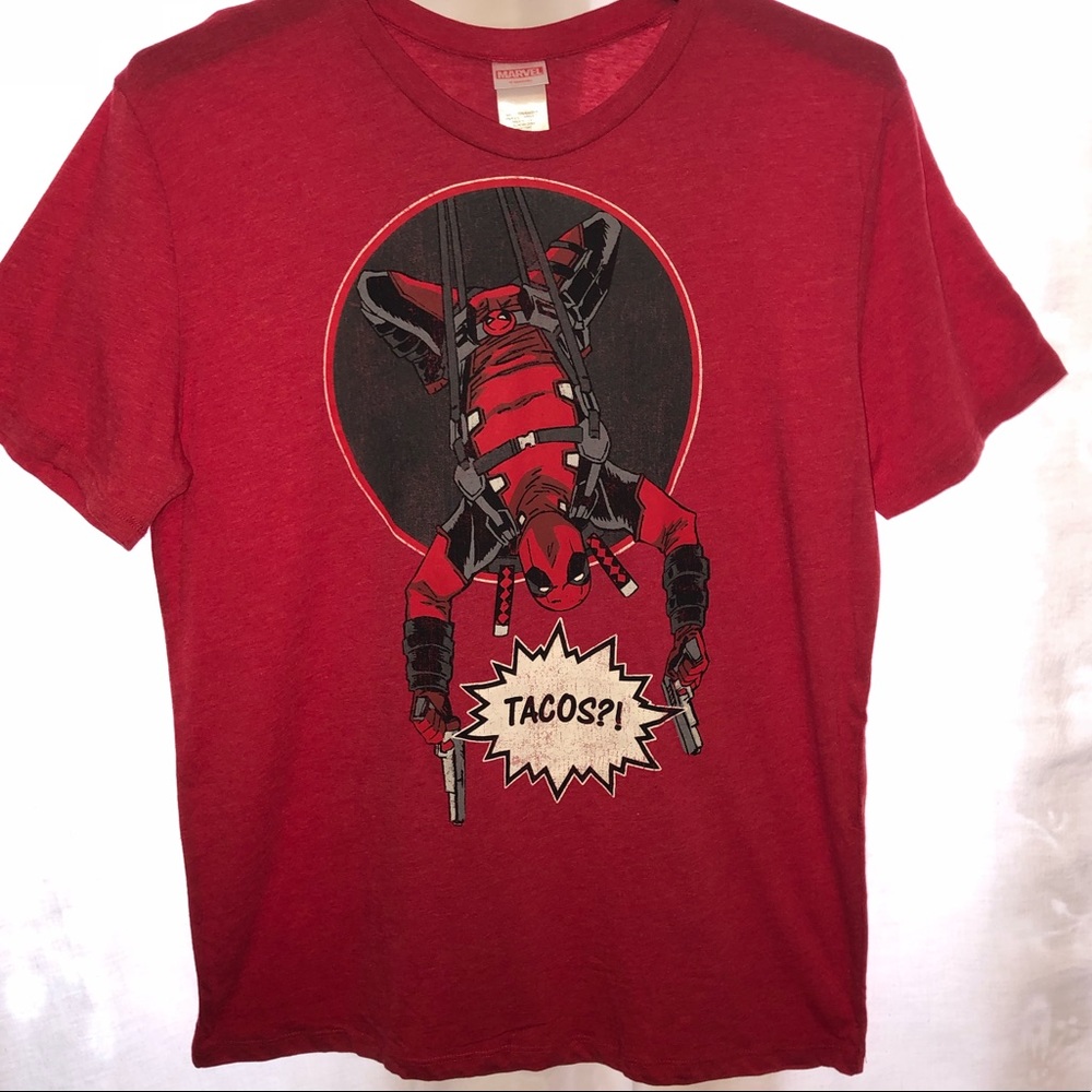 Marvel Deadpool Tacos‎ T-shirt